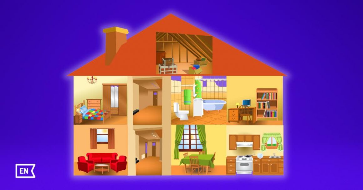 Partes de la casa en inglés 22 palabras que debes aprender